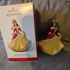 Hallmark "All eyes on Belle"  Disney ornament 2014